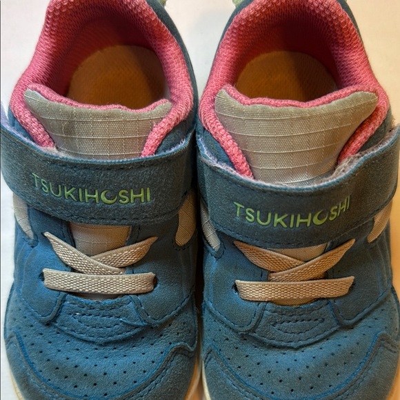 Tsukihoshi Blue and Pink Sneakers for Active Kids. Size 6.5 - Picture 3 of 6